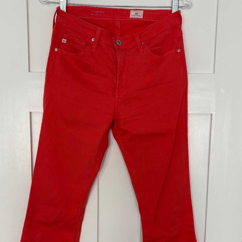 AG "Jodi Crop" - High Rise Flare Crop - SIZE 26R